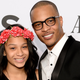 A then-13-year-old Deyjah Imani Harris (L) and T.I. attend the 68th Annual Tony Awards at Radio City Music Hall on June 8, 2014 in New York City.